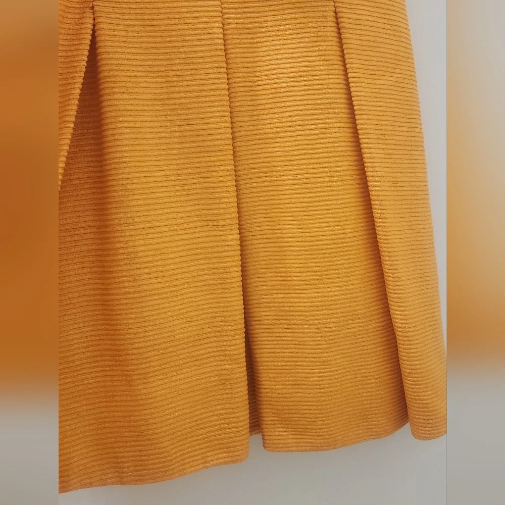 Akris Punto Vintage‎ Orange Two-Piece Dress Set, Size 8, Mulberry Silk.